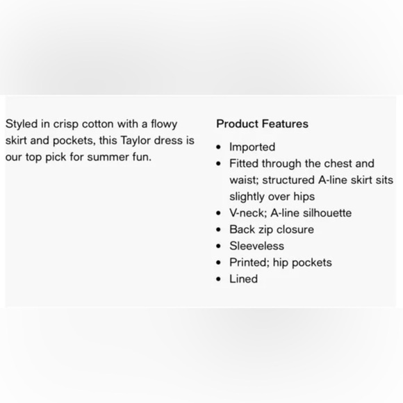 Taylor Blue and White Mini Dress - Picture 7 of 7